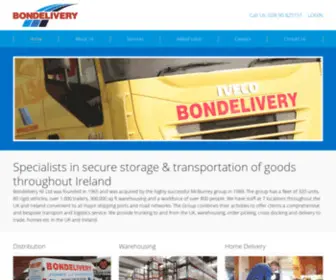 Bondelivery.com(Secure Storage & Transportation of Goods) Screenshot