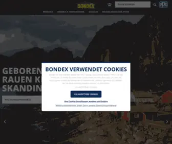 Bondex.de(Die Experten für Holzschutz und Holzpflege) Screenshot