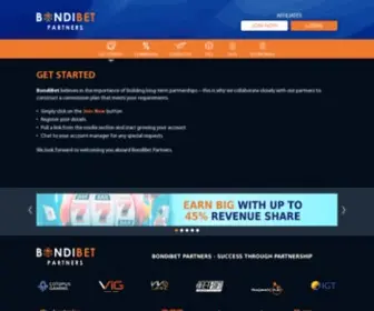 Bondibetpartners.com(Bondibetpartners) Screenshot