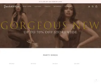 Bondiboutique.com(Create an Ecommerce Website and Sell Online) Screenshot