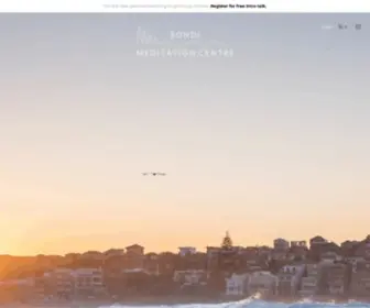 Bondimeditation.com.au(Vedic Meditation Sydney) Screenshot