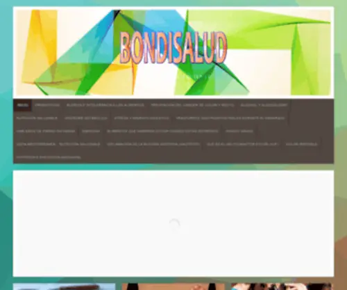 Bondisalud.com.ar(Educación) Screenshot
