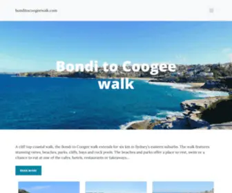 Bonditocoogeewalk.com.au(The Bondi To Coogee Walk) Screenshot