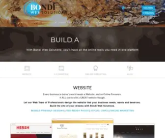 Bondiwebsolutions.com(Bondi Web Solutions) Screenshot