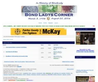 Bondladyscorner.com(Bond Ladys Corner) Screenshot