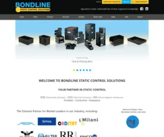 Bondline.com.au(Bondline Static Control Solutions) Screenshot