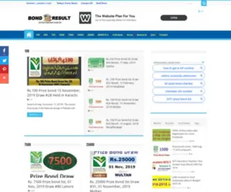 Bondresult.com Screenshot
