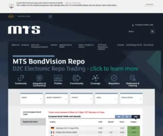 Bonds.com(MTS Markets) Screenshot