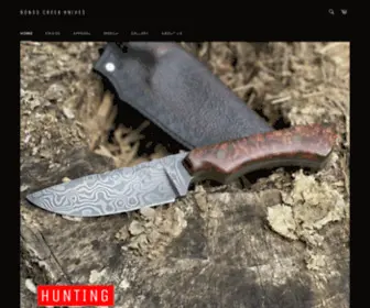 Bondscreekforge.com(Bonds Creek Knives) Screenshot