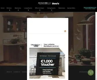 Bondsmalta.com(Infinite choice of furniture for all your home) Screenshot