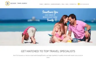 Bondstravel.com(Bonds Travel Bureau) Screenshot