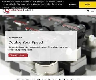 Bondtech.se(Bondtech Dual Drive Extruders and Extrusion Upgrade Kits) Screenshot