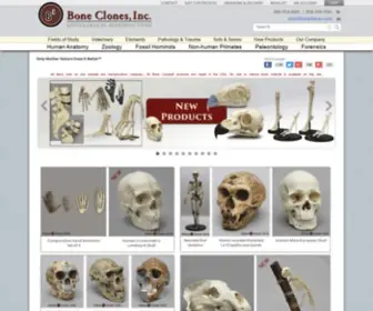 Boneclones.com(Bone Clones) Screenshot