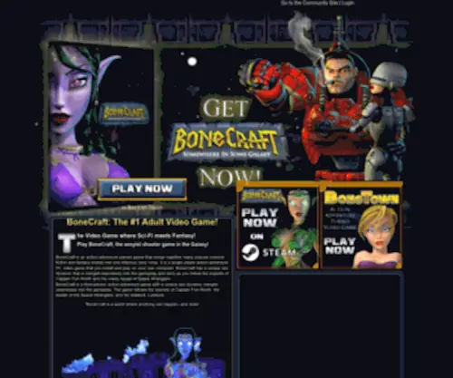 Bonecraft.com(Bonecraft) Screenshot