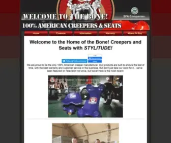 Bonecreeper.com(The Bone Creepers) Screenshot