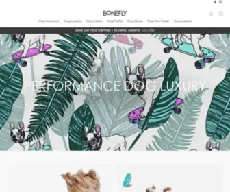 Bonefly.com(The active luxury lifestyle dog brand) Screenshot