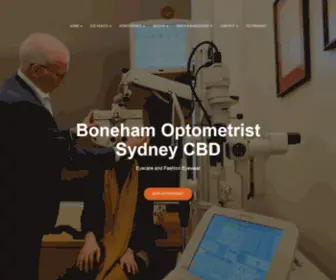 Bonehamoptom.com.au(Boneham Optometrist) Screenshot