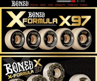 Bones.com(BONES WHEELS) Screenshot