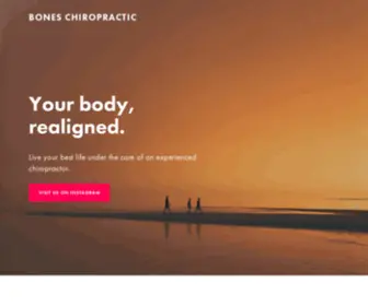 Boneschirocare.com(BONES Chiropractic) Screenshot