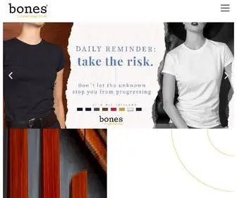 Bonesfit.com(Bones) Screenshot