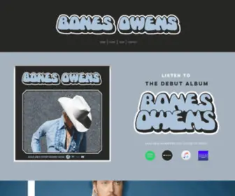 Bonesowens.com(BONES OWENS) Screenshot