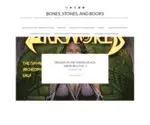 Bonesstonesandbooks.com Screenshot