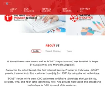 Bonet.co.id(Site Maintenance Page) Screenshot