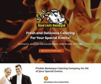 Boneyardbbq.biz(Hanover Catering Company) Screenshot