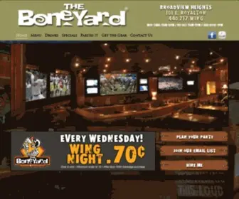 Boneyardusa.com(The Boneyard) Screenshot