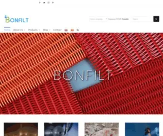 Bonfilt.com(Professional Raw Material The high) Screenshot
