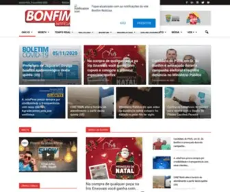 Bonfimnoticias.com(Site hospedado na kinghost) Screenshot
