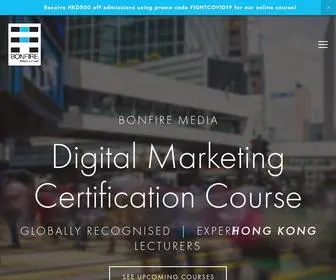 Bonfiremedia.hk(Globally recognized Certified Digital Marketing Professional (CDMP)) Screenshot
