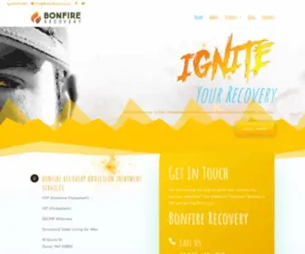 Bonfirerecovery.com(Bonfire Behavioral Health) Screenshot