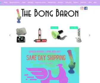 Bongbaron.com.au(Bongs For Sale in Australia) Screenshot