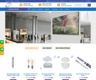 Bongdenled.com.vn(Default Web Site Page) Screenshot