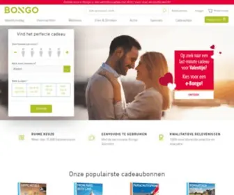 Bongo.nl(Cadeaubon Bongo) Screenshot