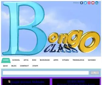 Bongoclass.com(WELCOME AT BONGOCLASS CodePen) Screenshot
