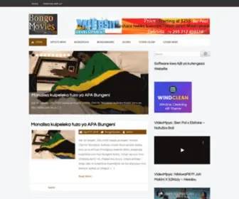 Bongomovies.com(Artists News in Tanzania) Screenshot