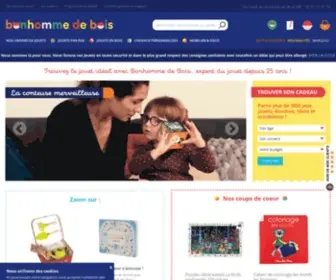 Bonhommedebois.com(Bonhomme de bois) Screenshot