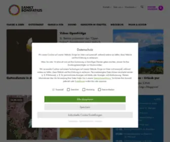 Bonifatius-FFM.de(Mitten im Leben. Mitten im Glauben) Screenshot