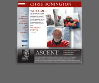 Bonington.com(Sir Chris Bonington) Screenshot