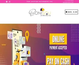 Bonisou.com(An Online Shop) Screenshot