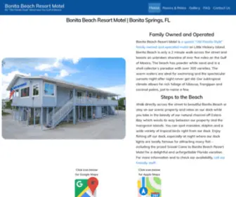 Bonitabeachresort.com(Bonita Beach Resort Motel) Screenshot