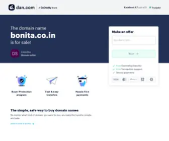 Bonita.co.in(Bonita) Screenshot