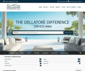 Bonitaforsale.com(The Dellatorè Real Estate Group) Screenshot