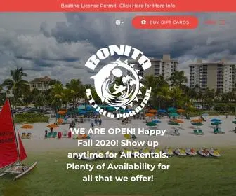 Bonitajetski.com(Bonita Jet Ski & Parasail) Screenshot