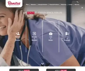Bonitas.co.za(Bonitas) Screenshot