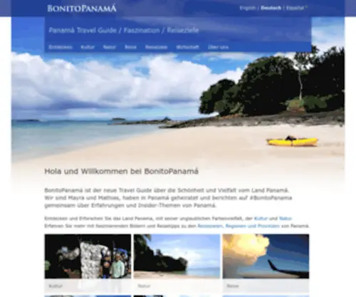 Bonitopanama.com(BonitoPanamá) Screenshot