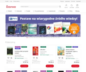 Bonito.pl(Księgarnia internetowa Bonito) Screenshot