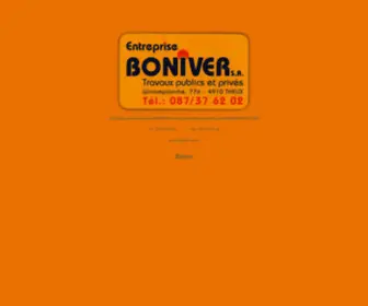 Boniver.com(Accueil) Screenshot